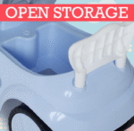 Toyzone Baby Star Ride On | Baby Car | Kids Car | Toy Car| Push Car| Swing Car| Ride on Car with Chu Chu Horn (Baby Star Ride On (Blue), Blue) - Image 3