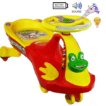 Panda Pumpkin Swing Car for Kids