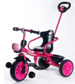 Panda Baby Tricycle Cherry + - Image 2