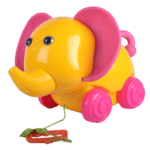 Anand Smiley Elephant Pull Along Toy