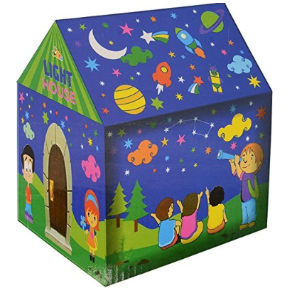 play tent house Kids Play Tent House with Led Lights - Image 1