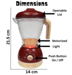 Electronic Fruit juicer Toy with Real Working Motor, Lights & Music with Complete Set of Toy Fruits Home appliances Kitchen appliances for Kids - Image 2