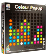 Colour Popup Board Game, A Perfect Mind Challenging Board Game for Kids and Family Upto 5 Players