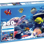 Frank Life Underwater Jigsaw Puzzle (250 Pieces) for Kids Above 9+ Years - Fun & Challenging Brain Booster Games | Educational Puzzle for Focus and Memory