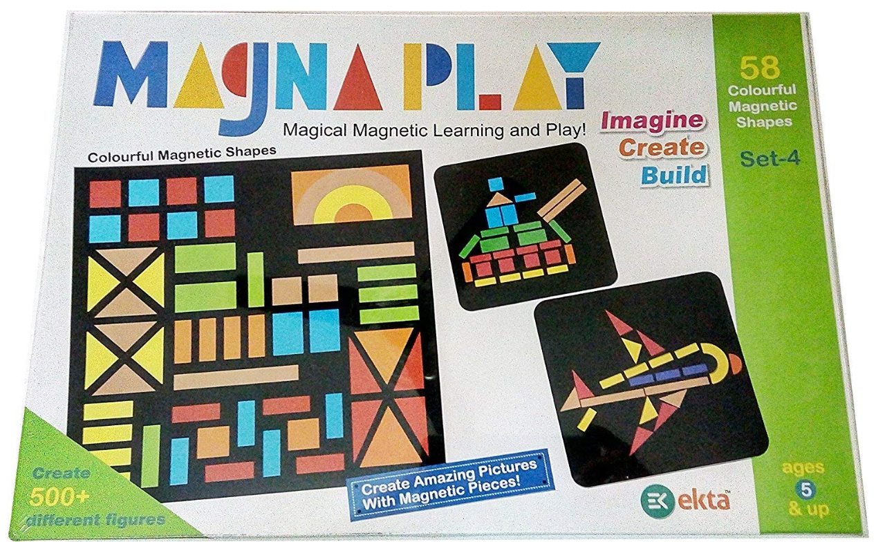 magna play mrp 535 Magna Play Set 4 | for Kids Above 5 Ys, Multicolor available for age 5-99 - Image 1
