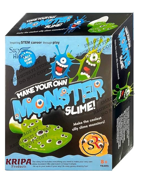 make your own monster Ekta Monster Slime Kit || Make Your own Monster || Make The Coolest Silly Slime Monsters - Image 1