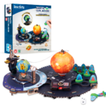 Smartivity Earth-Sun-Moon Space Toy for Kids 8-14 Years Old | Interactive 3D Model I Birthday Gifts for Boys & Girls | DIY Science Toy for Kids 8,9,10,11,12,13,14 YearsI STEM Wooden Construction Game