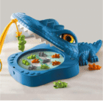 Crocodile Magnetic Fishing Plate for Kids 3+ Years | Musical Model for Boys & Girls | Suspension Panel