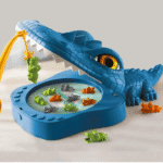 Crocodile Magnetic Fishing Plate for Kids 3+ Years | Musical Model for Boys & Girls | Suspension Panel