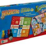 Ekta Magnetic Ludo Snakes 'n' Ladders Board Game for Kids,Multicolor