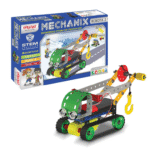 Mechanix Robotix-2 DIY Stem and Steam Education Metal Construction Set (Motors & Gears) for Boys and Girls Age 7+