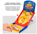 Ratna's Skee Ball Challenge Classic Arcade Board Game Tabletop Fun for Kids & Adults 5+ Years - Image 2