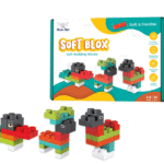 Sirius Toys Building Blocks | Building Blocks Game | Educational Toy | Smart Activity Fun & Learning Blocks | Colorful Blocks | Block Puzzle | Big Building & Construction Toy - 56 Piece Set