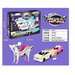 Unicorn Mirinae Prime Unity Series,Deformed car Unicorn,Transformation Transforming Action Figure Robot Vehicle Car Toy Home Ornaments