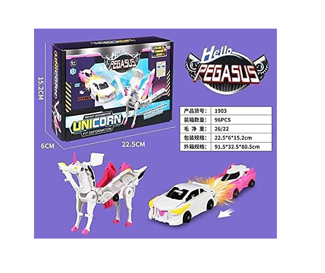 unicorn deformation Unicorn Mirinae Prime Unity Series,Deformed car Unicorn,Transformation Transforming Action Figure Robot Vehicle Car Toy Home Ornaments - Image 1