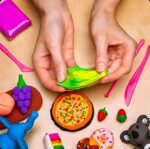 Air Dry Clay Non-Toxic Modeling Magic Fluffy Foam Bouncing Clay - Image 4