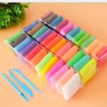 Air Dry Clay Non-Toxic Modeling Magic Fluffy Foam Bouncing Clay