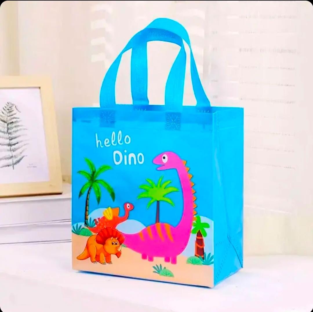 9366396d-af71-4bde-be33-01be4ff99a02 Multi-Purpose Reusable Hand Carry Bag – Dino Gifting Bags for Return Gifts - Image 1