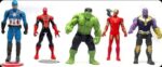 Super Heroes Avengers Marvel Toy Set of 5 Characters