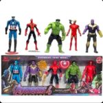 Super Heroes Avengers Marvel Toy Set of 5 Characters - Image 3
