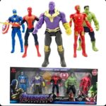 Super Heroes Avengers Marvel Toy Set of 5 Characters - Image 4