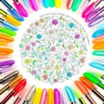 Glitter Neon Gel Pen Set of 12, Multicolour, - Image 2