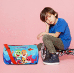 Multicolor Polyester Kids Duffle Travel Bag for Travelling Gym, Dance, Swimming, Picnic, Sports, Traveling Bag for Boys & Girls Duffle Bag - Girls - Assorted colour - Image 5