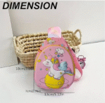 Sling Crossbody Embossed chest bags for kids Adjustable Strap Travel Holiday - Perfect for School, Travel, and Outdoor Adventures return gift - Image 4