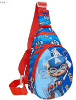 Sling Crossbody Embossed chest bags for kids Adjustable Strap Travel Holiday - Perfect for School, Travel, and Outdoor Adventures return gift - Image 8