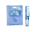 Set of 1 Stapler with 500 Staples Blister, Stapler Machine for Paper, Kawaii Stationary, Portable Mini Stapler Machine for Kids, School, Office & Travel - Image 3