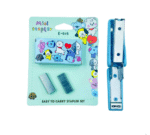 Set of 1 Stapler with 500 Staples Blister, Stapler Machine for Paper, Kawaii Stationary, Portable Mini Stapler Machine for Kids, School, Office & Travel - Image 5