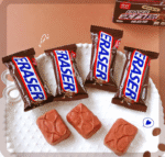 Cute 3D Chocolate Shape Non-Toxic Rubber Pencil Erasers, Stationery for Kids School Boys Girls, Birthday Return Gifts - Image 3