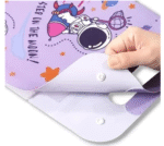 Astronaut Button File Folder with Button Lock Assorted Color (Top opening) - Image 4