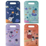 Astronaut Button File Folder with Button Lock Assorted Color (Top opening)