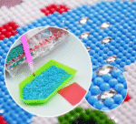 DIY BIG SIZE - Diamond Crystal Painting Stickers: Mosaic Art Kit for Kids - Educational Cartoon Puzzle Art Gift & Return Gifts for Birthdays (Pack of 1)-Mix Design - Image 7