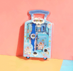 Case Creation Kids Stationery Gift Set 7 Pieces Includes School Supply 2 Pencil, 1 Pencil Gripper, 1 Eraser, 1 Sharpener, 1 Wrist Watch,1 Wallet in Trolley Design Case, Birthday Return Gift - Boys - Image 2