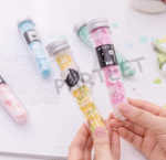 Paper Soap | Disposable Mini Soap Paper | Scented Soap Bath Flakes | Portable Flower Tube Petals | Tube Shape Bottle Paper Soap For Travelling | - Image 4
