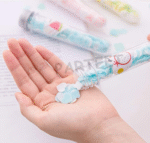 Paper Soap | Disposable Mini Soap Paper | Scented Soap Bath Flakes | Portable Flower Tube Petals | Tube Shape Bottle Paper Soap For Travelling | - Image 2
