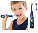 Vibration Electric Toothbrush With Additional Head For Kids [Pack Of: 1, Pink] Electric Toothbrush  (Blue) - Image 6