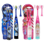 Vibration Electric Toothbrush With Additional Head For Kids [Pack Of: 1, Pink] Electric Toothbrush  (Pink)