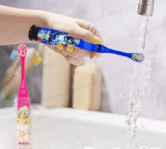 Vibration Electric Toothbrush With Additional Head For Kids [Pack Of: 1, Pink] Electric Toothbrush  (Pink) - Image 4