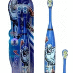 Vibration Electric Toothbrush With Additional Head For Kids [Pack Of: 1, Pink] Electric Toothbrush  (Blue)