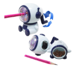 Space Astronaut Pencil Sharpener for Kids, Table Sharpener Machine, Birthday Return Gift, Pencil Cutter Machine, Sharpeners for School Supply and Office (Pack of 1, Random Colour) - Image 4