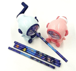 Space Astronaut Pencil Sharpener for Kids, Table Sharpener Machine, Birthday Return Gift, Pencil Cutter Machine, Sharpeners for School Supply and Office (Pack of 1, Random Colour) - Image 2